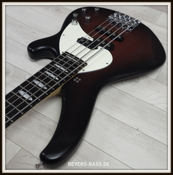 Preview: Sandberg Custom 5 Yolanda Charles, Open Pore Brownburst, Signature